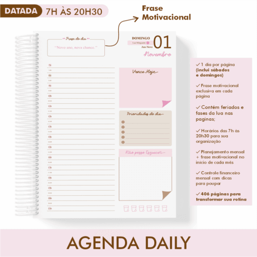 AGENDA DAILY 2026 - Image 2