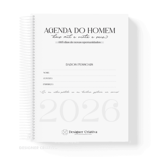 AGENDA DO HOMEM 2026 - Image 3